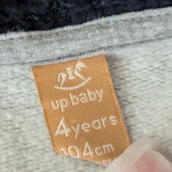 Pre-owned UpBaby Button-up Hoodie - Size 4 T - Picture 3 of 3